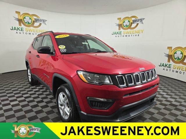 used 2018 Jeep Compass car, priced at $15,280