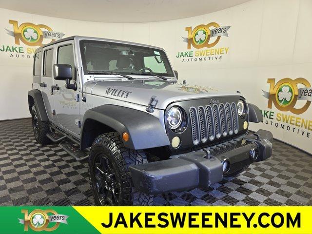 used 2017 Jeep Wrangler Unlimited car, priced at $18,988