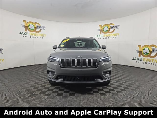 used 2021 Jeep Cherokee car, priced at $23,500