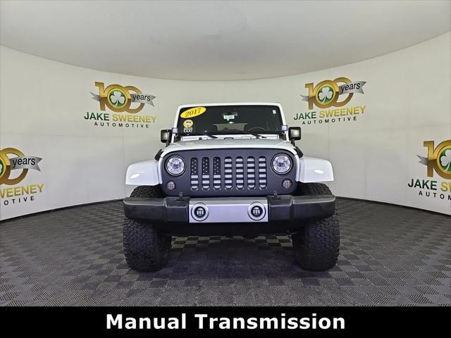 used 2017 Jeep Wrangler Unlimited car, priced at $23,000