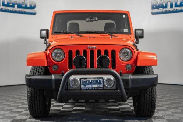 used 2015 Jeep Wrangler car, priced at $17,580