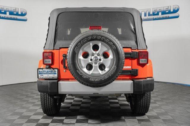 used 2015 Jeep Wrangler car, priced at $17,580