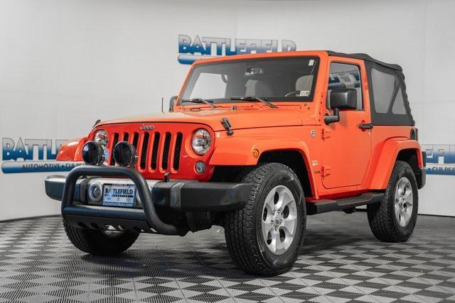 used 2015 Jeep Wrangler car, priced at $17,580