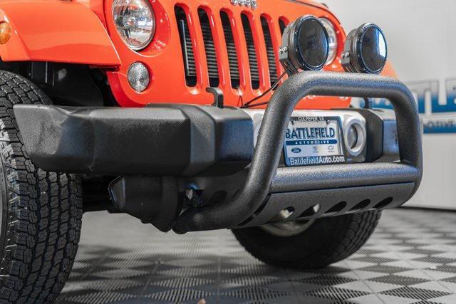 used 2015 Jeep Wrangler car, priced at $17,580