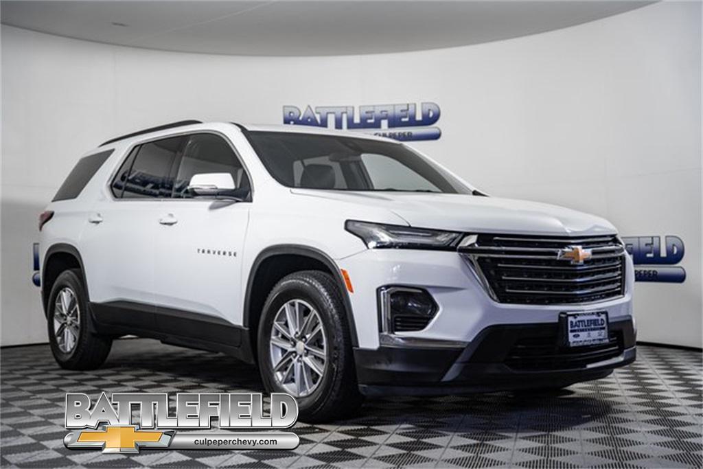 used 2022 Chevrolet Traverse car, priced at $33,830