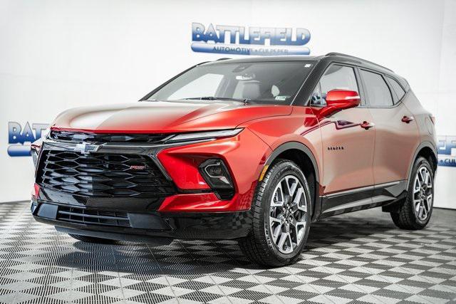 used 2023 Chevrolet Blazer car, priced at $34,999