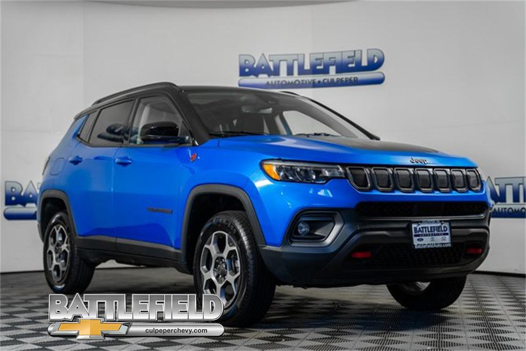 used 2022 Jeep Compass car, priced at $19,699