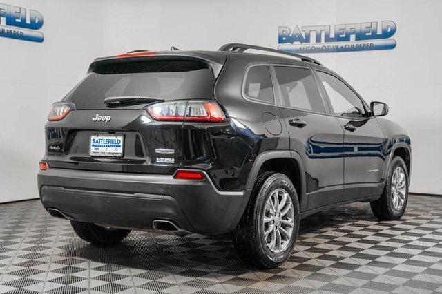 used 2022 Jeep Cherokee car, priced at $21,500