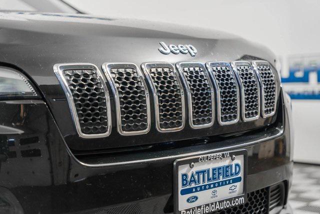 used 2022 Jeep Cherokee car, priced at $21,500