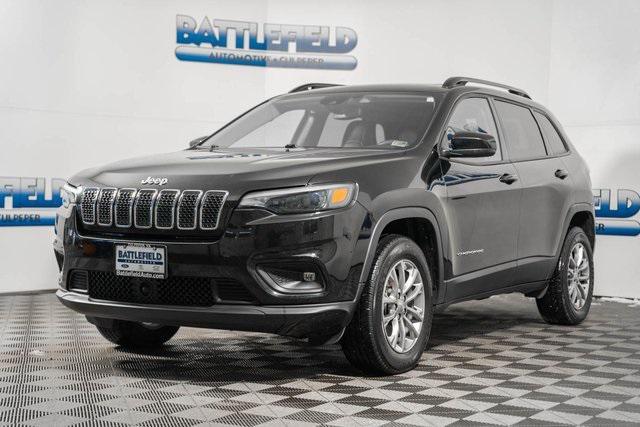 used 2022 Jeep Cherokee car, priced at $21,500