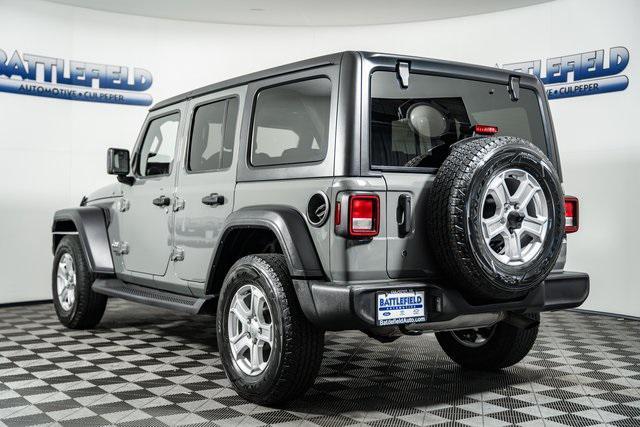 used 2018 Jeep Wrangler Unlimited car, priced at $21,413