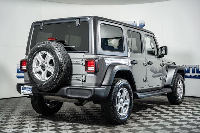 used 2018 Jeep Wrangler Unlimited car, priced at $21,413