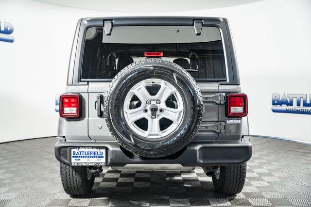 used 2018 Jeep Wrangler Unlimited car, priced at $21,413
