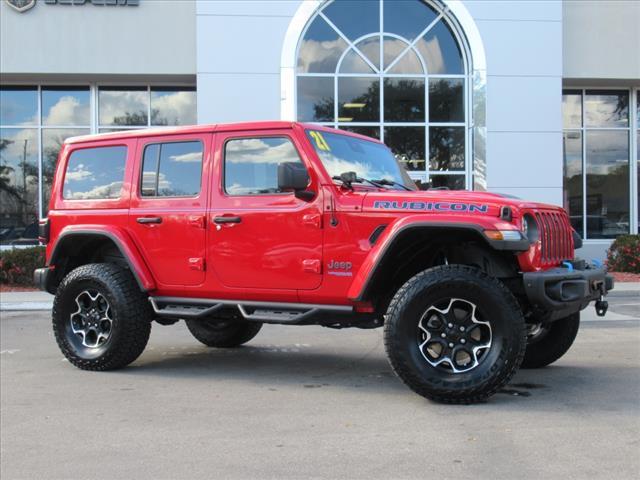 used 2021 Jeep Wrangler Unlimited car, priced at $32,495