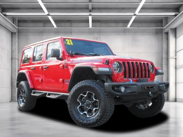 used 2021 Jeep Wrangler Unlimited car, priced at $32,495