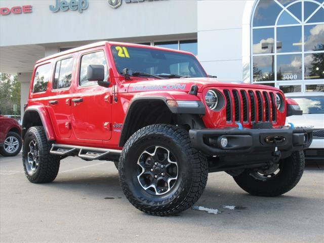 used 2021 Jeep Wrangler Unlimited car, priced at $32,495