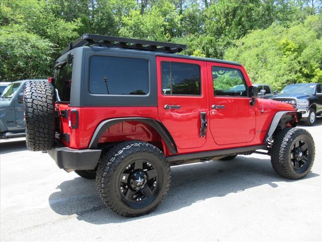 used 2017 Jeep Wrangler Unlimited car, priced at $28,222