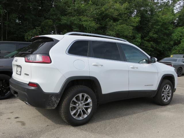 used 2021 Jeep Cherokee car, priced at $21,729