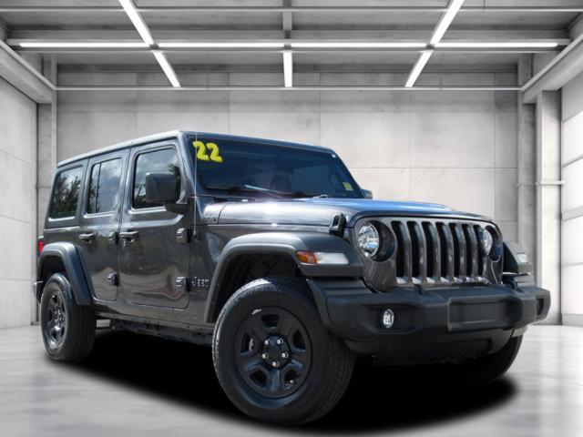 used 2022 Jeep Wrangler Unlimited car, priced at $28,900