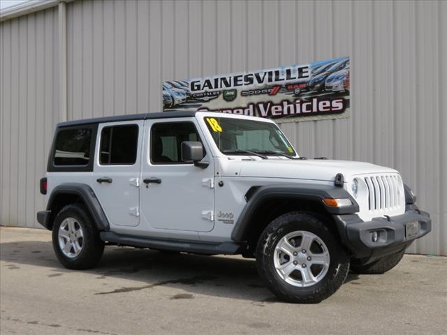 used 2018 Jeep Wrangler Unlimited car, priced at $30,988