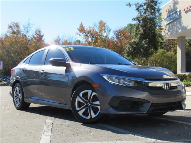 used 2017 Honda Civic car, priced at $13,495