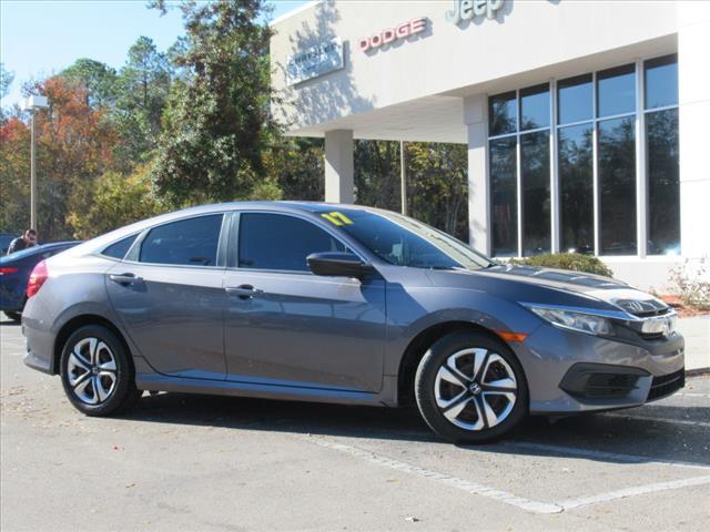 used 2017 Honda Civic car, priced at $13,495