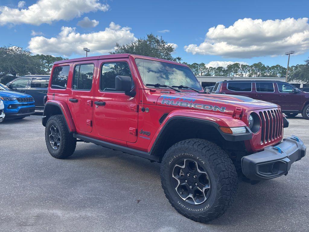 used 2021 Jeep Wrangler Unlimited 4xe car, priced at $31,495