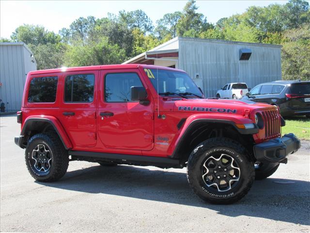 used 2021 Jeep Wrangler Unlimited 4xe car, priced at $31,495