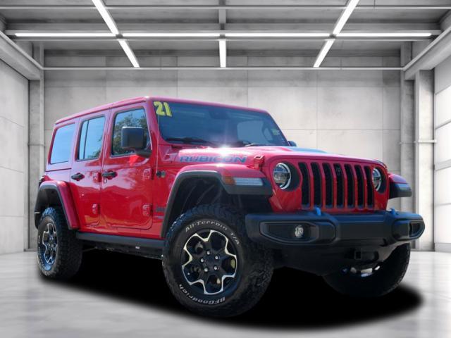 used 2021 Jeep Wrangler Unlimited 4xe car, priced at $31,495