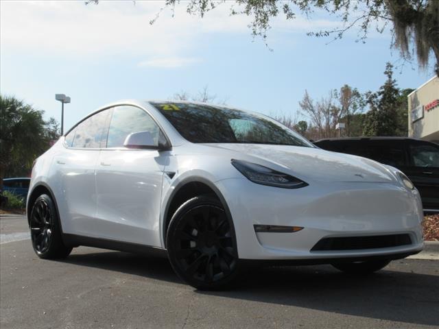 used 2021 Tesla Model Y car, priced at $32,795