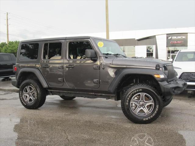used 2022 Jeep Wrangler Unlimited car, priced at $32,495