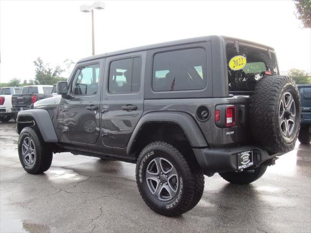 used 2022 Jeep Wrangler Unlimited car, priced at $32,495