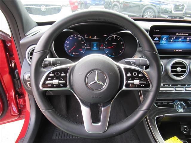used 2021 Mercedes-Benz C-Class car, priced at $28,900
