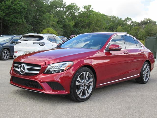 used 2021 Mercedes-Benz C-Class car, priced at $28,900