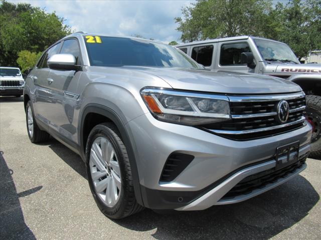 used 2021 Volkswagen Atlas Cross Sport car, priced at $23,995