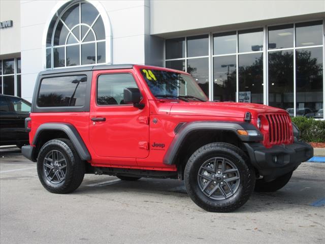 used 2024 Jeep Wrangler car, priced at $35,950