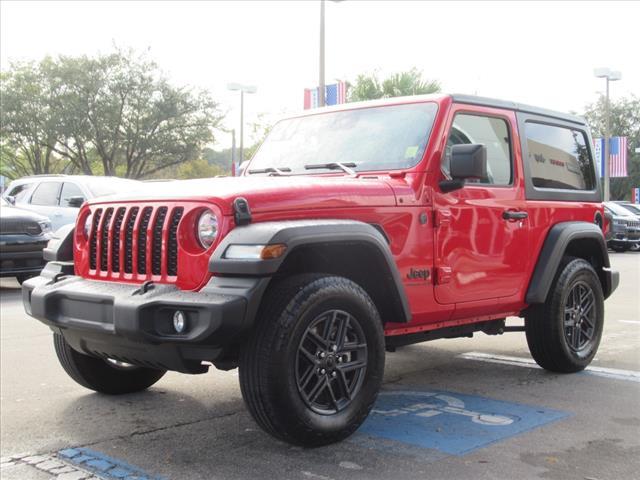 used 2024 Jeep Wrangler car, priced at $35,950