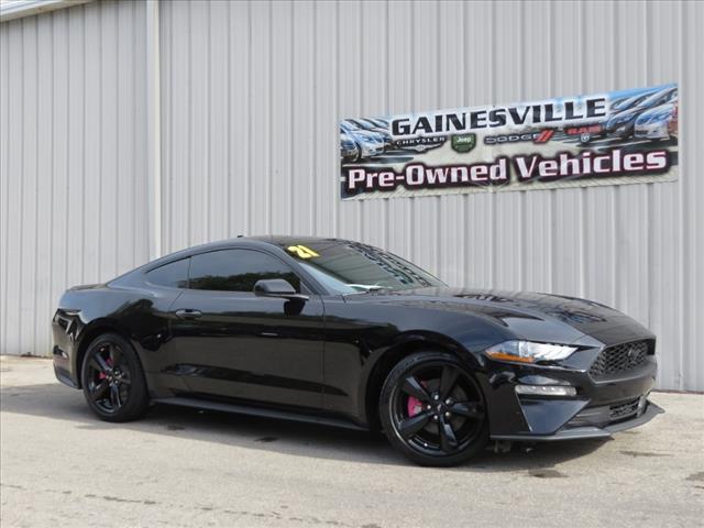 used 2021 Ford Mustang car, priced at $24,374