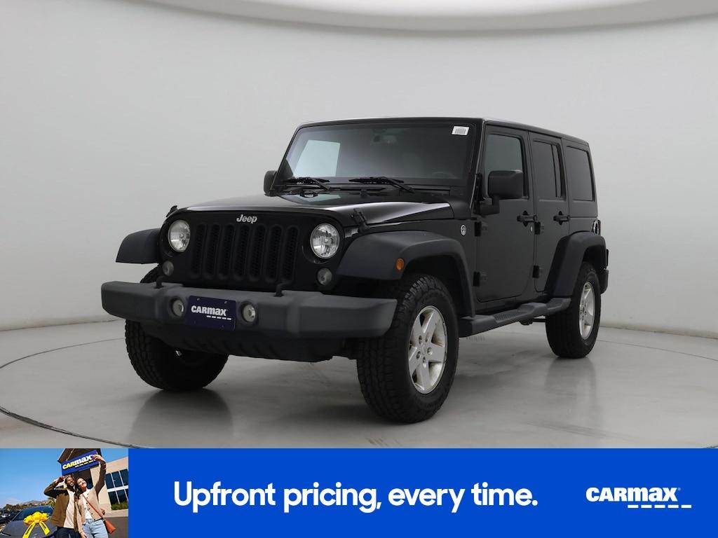 used 2016 Jeep Wrangler car, priced at $18,998