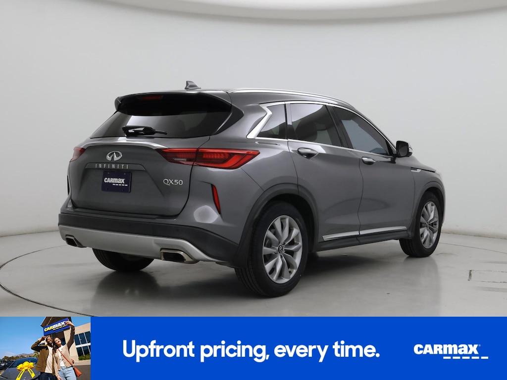 used 2021 INFINITI QX50 car, priced at $25,998