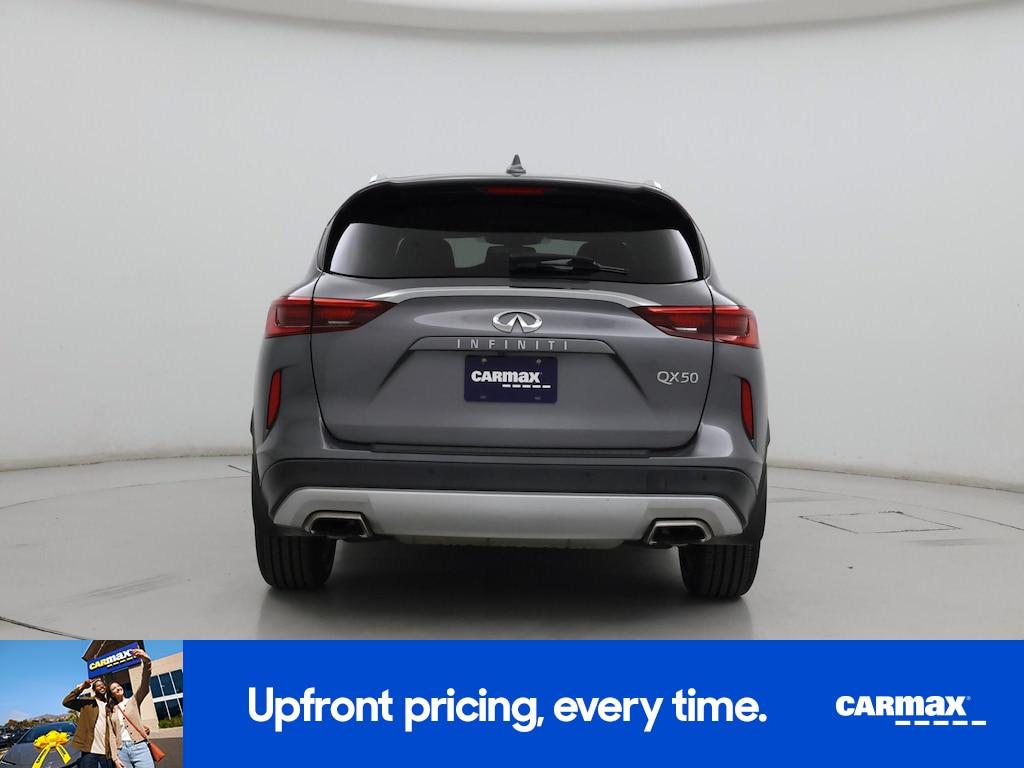 used 2021 INFINITI QX50 car, priced at $25,998