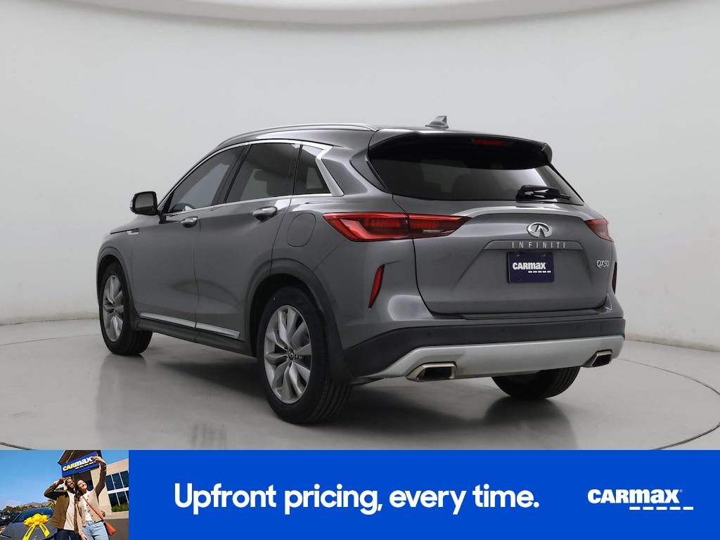 used 2021 INFINITI QX50 car, priced at $25,998