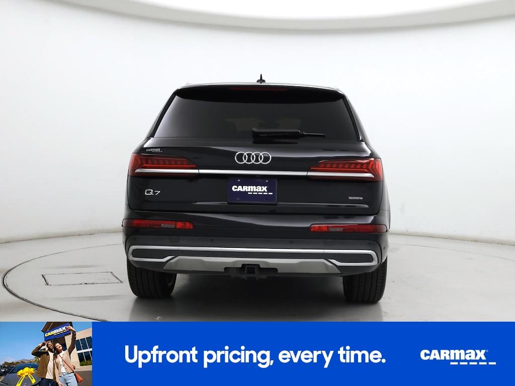 used 2021 Audi Q7 car, priced at $34,998