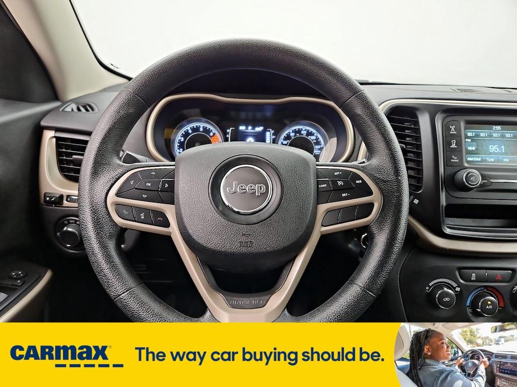 used 2017 Jeep Cherokee car, priced at $16,998