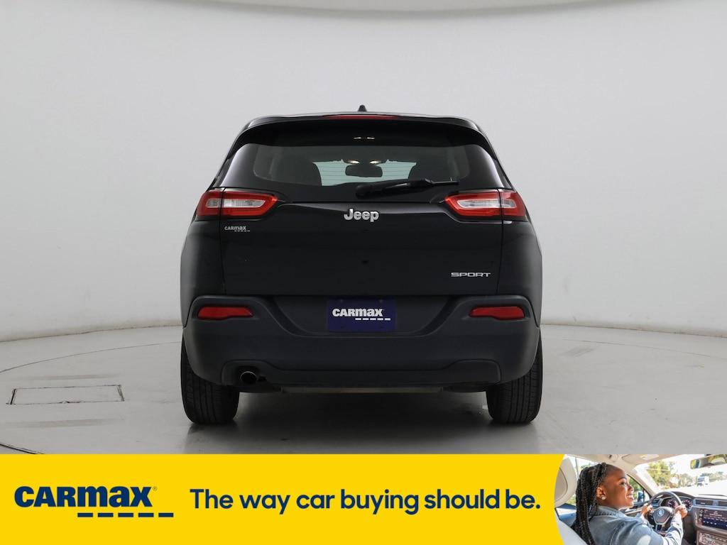 used 2017 Jeep Cherokee car, priced at $16,998