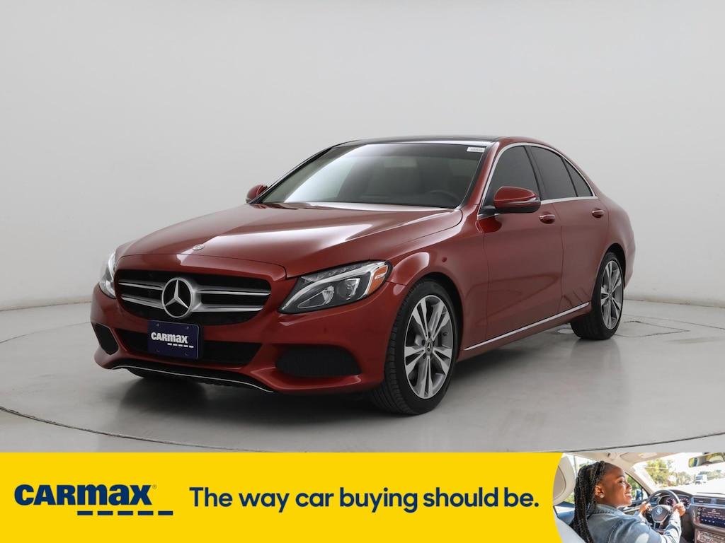 used 2018 Mercedes-Benz C-Class car, priced at $26,998