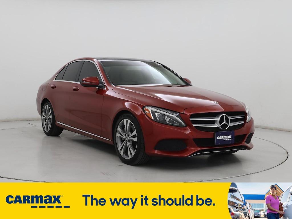 used 2018 Mercedes-Benz C-Class car, priced at $26,998