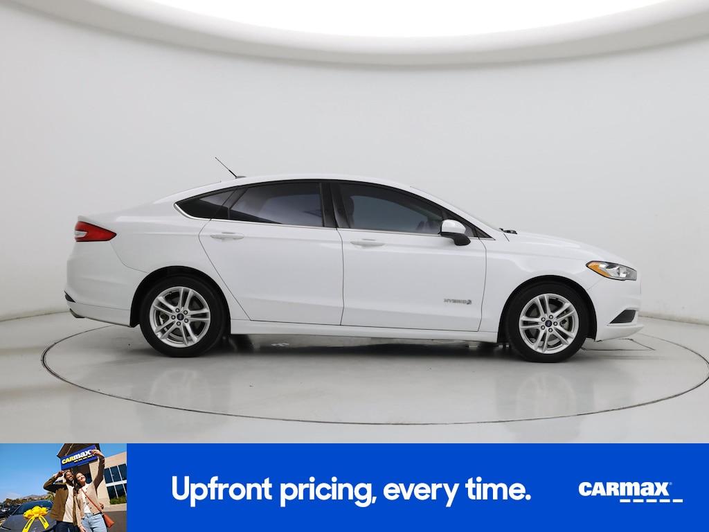 used 2018 Ford Fusion Hybrid car, priced at $12,998