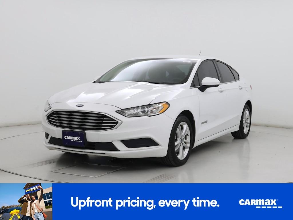 used 2018 Ford Fusion Hybrid car, priced at $12,998