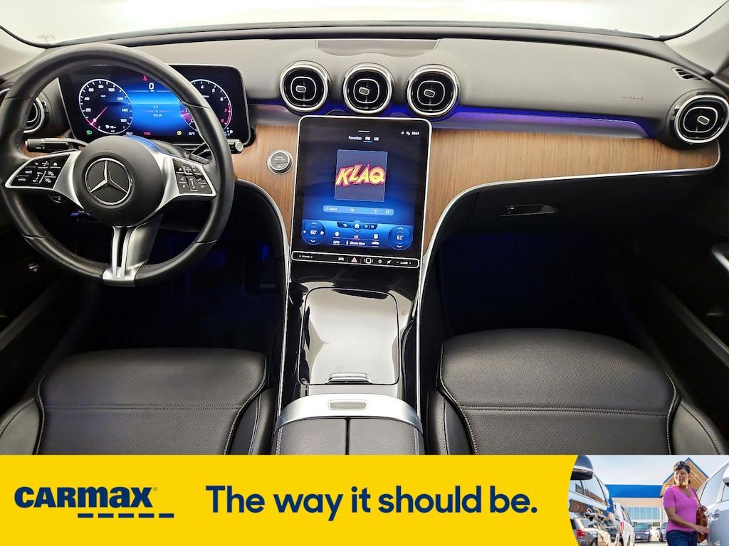 used 2022 Mercedes-Benz C-Class car, priced at $31,998